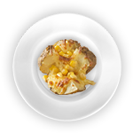 Baked Potato With Cheese & Sweetcorn 