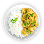 Kids Chicken Korma & Fried Rice 