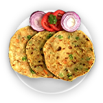Vegetable Paratha 